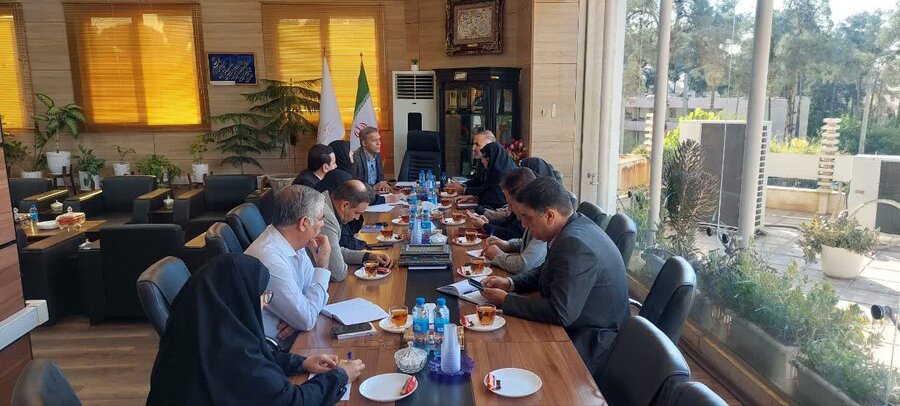 جلسه ستاد ابنیه بهزیستی فارس