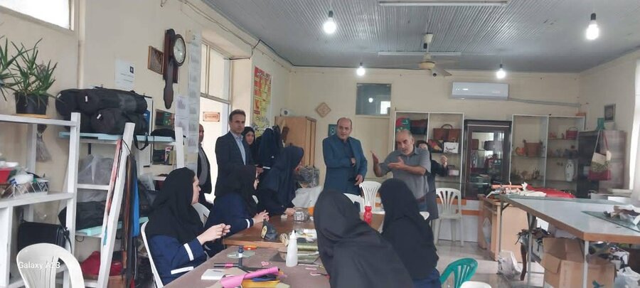 لاهیجان | دیدار مدیرکل بهزیستی گیلان با اعضای هیات مدیره کانون ناشنوایان لاهیجان