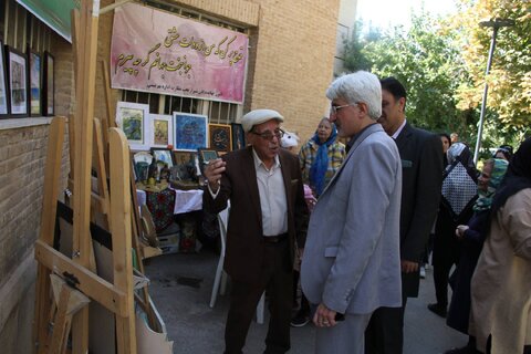 شیراز| برگزاری مراسم جشن روز سالمندان توسط کانون جهاندیدگان  با حضور مدیر کل بهزیستی فارس