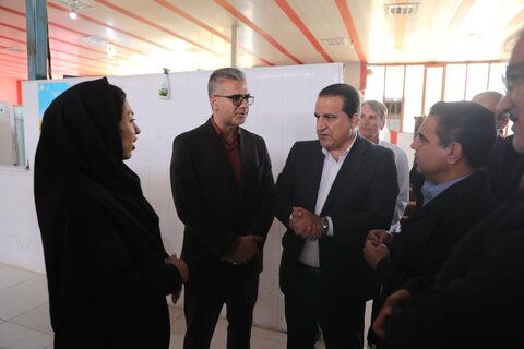 گزارش تصویری| بازدید استاندار ایلام از سرای سالمندان