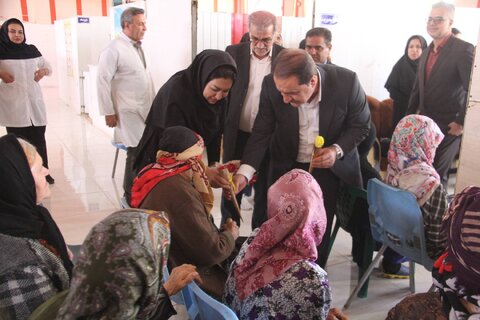 گزارش تصویری| بازدید استاندار ایلام از سرای سالمندان