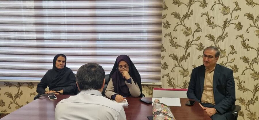 دیدار چهره‌به‌چهره مدیرکل بهزیستی گلستان با افراد دارای معلولیت 