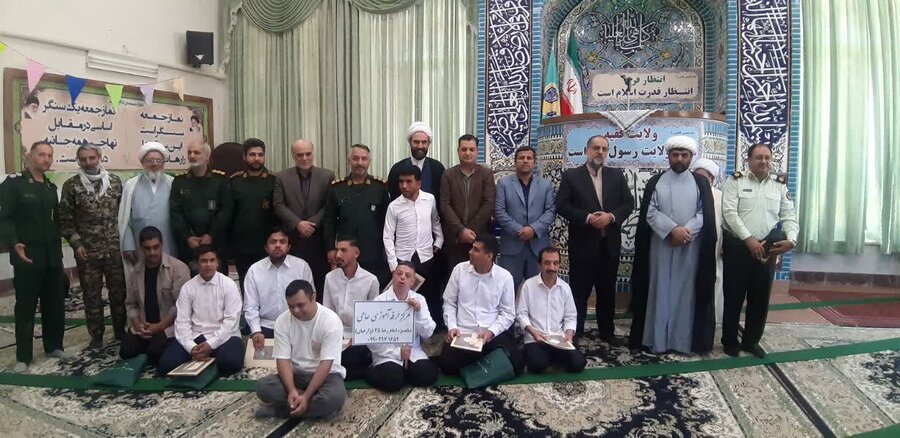 تجلیل از قهرمانان توان‌یاب مرکز «حامی» در نماز جمعه شاندیز