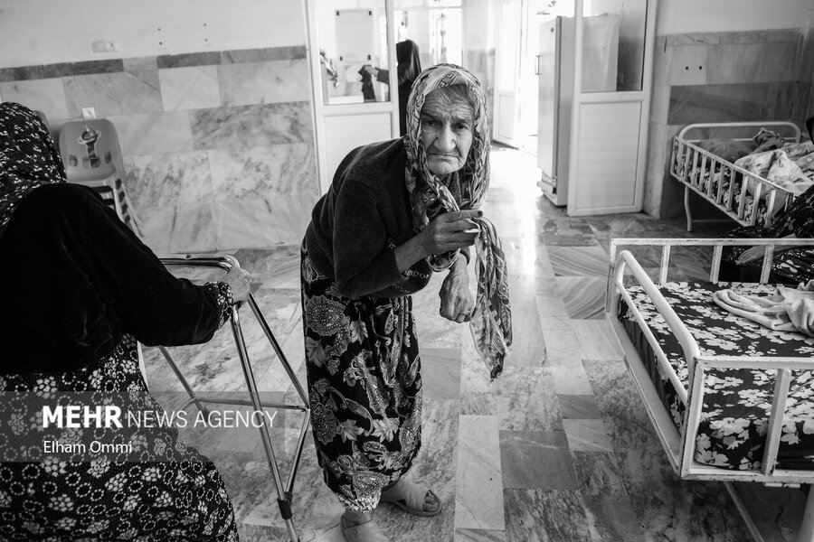 زندگی در سرای سالمندان سنندج