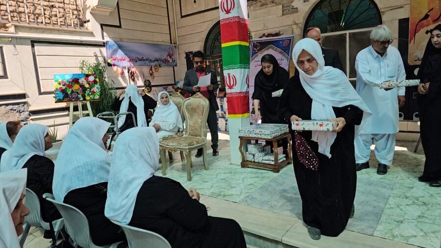 جشن گرامیداشت روز جهانی سالمند در مرکز «تندیس آفتاب» زاهدان