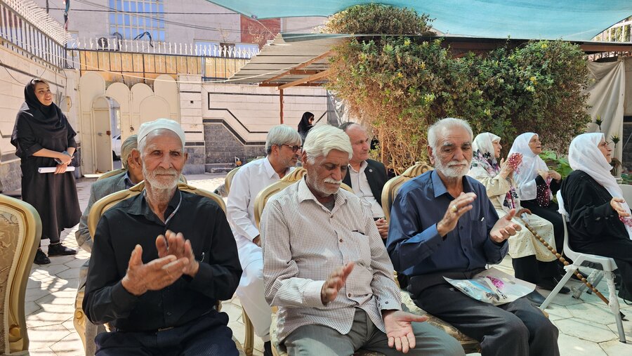 جشن گرامیداشت روز جهانی سالمند در مرکز «تندیس آفتاب» زاهدان