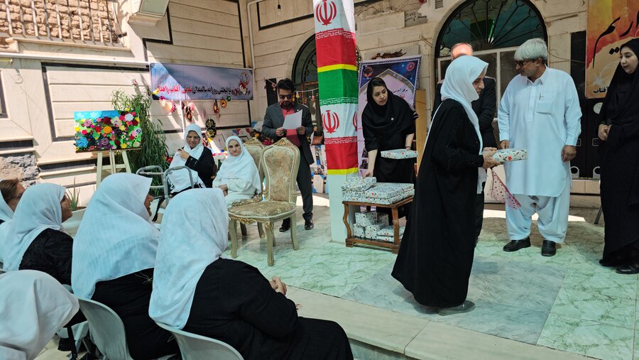 جشن گرامیداشت روز جهانی سالمند در مرکز «تندیس آفتاب» زاهدان