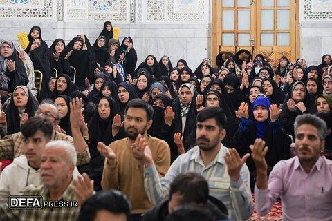 تشرف ناشنوایان به حرم رضوی