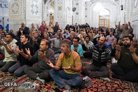 تشرف ناشنوایان به حرم رضوی