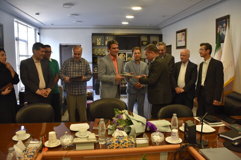 مراسم تودیع معارفه