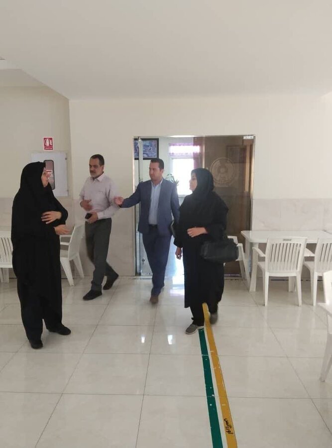 اراک ا بازدید ز مرکز جامع توانبخشی شبانه روزی آفتاب 