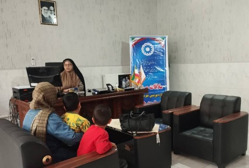 ملاقات مردمی هفتگی در بهزیستی شهرستان شوط