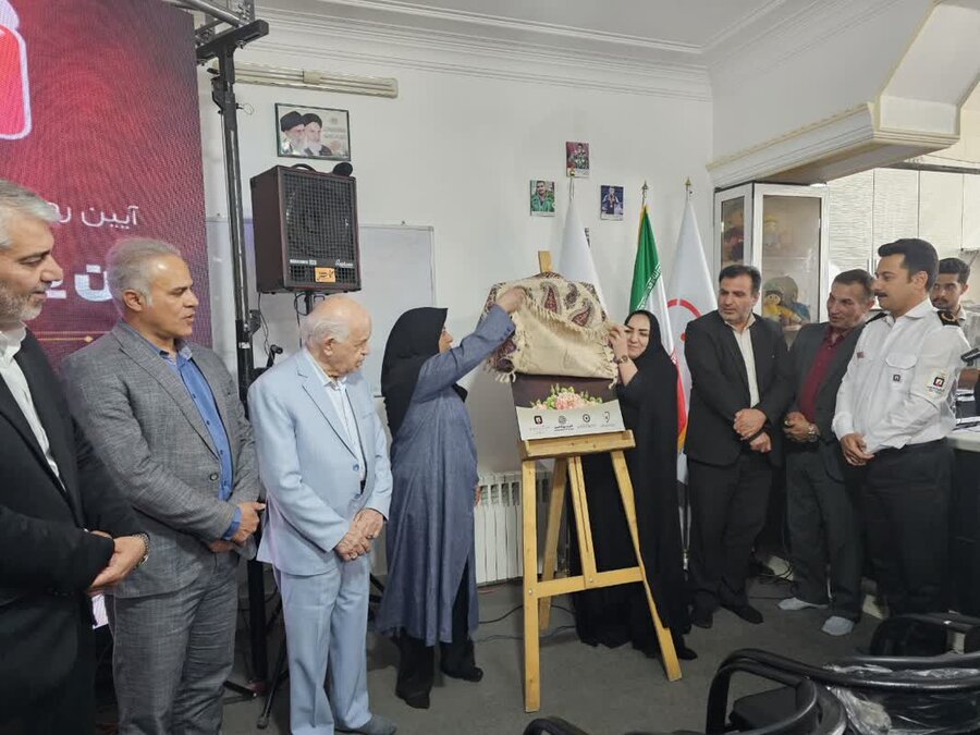 کاشان| رونمایی از نخستین اپلیکیشن ایمنیار ۱۲۵ ویژه ناشنوایان در کشور