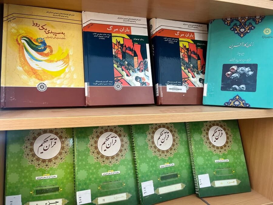 دهاقان| بخش ویژه نابینایان کتابخانه آیتالله خرد در دسترس علاقهمندان قرار گرفت