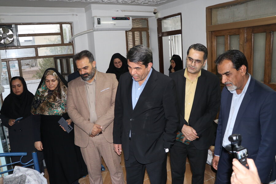 دیدار استاندار کرمان با جمعی  از سالمندان کرمان
