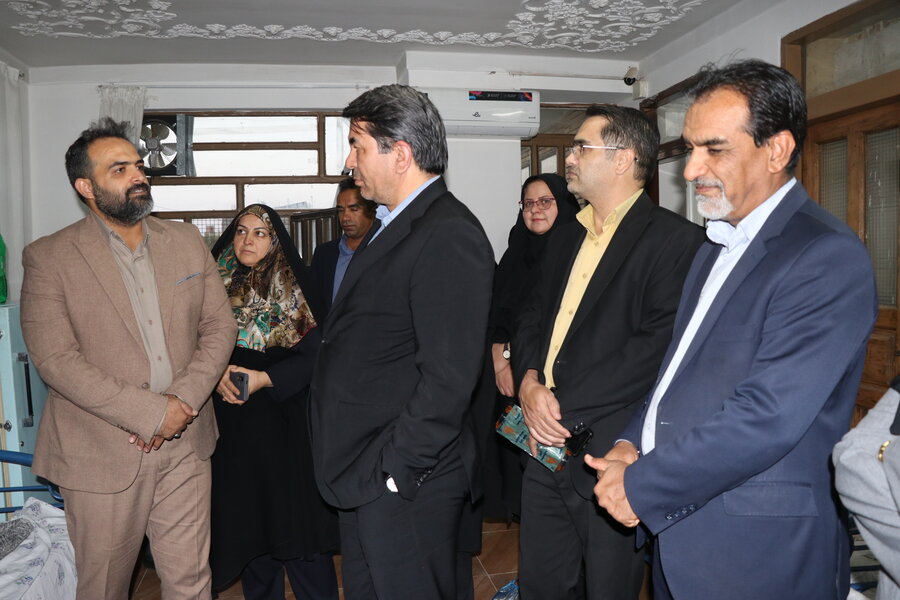 دیدار استاندار کرمان با جمعی  از سالمندان کرمان