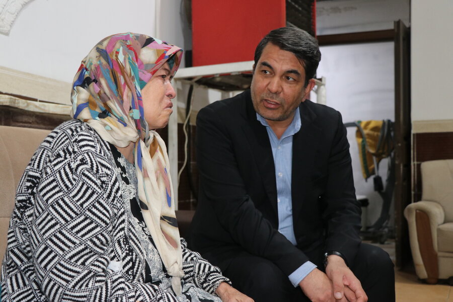 دیدار استاندار کرمان با جمعی  از سالمندان کرمان