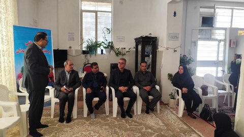 برگزاری آیین گرامیداشت هفته سالمند در مرکز روزانه "مهر ماندگار"