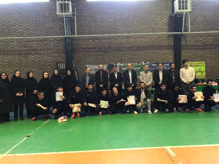 رضوانشهر/برگزاری مسابقات ورزشی با حضور پرشور دانش‌آموزان و توانخواهان ناشنوا