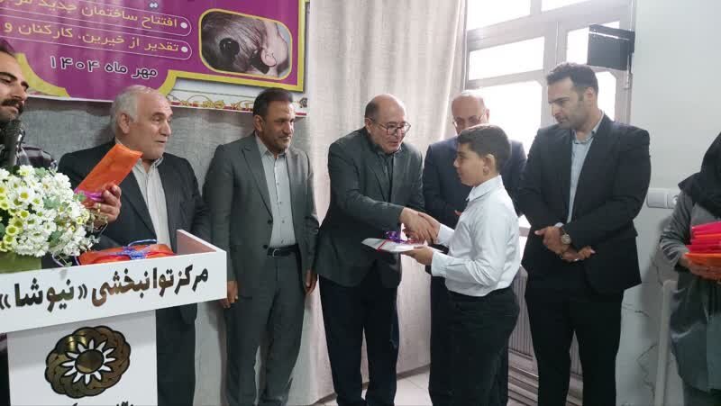 آیین افتتاح ساختمان جدید مرکز توانبخشی اختلالات شنوایی «نیوشا» اهر