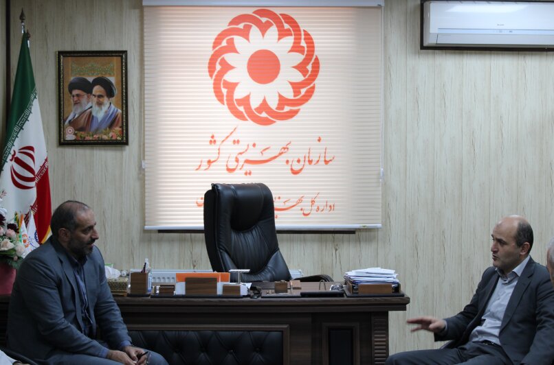 دیدار نماینده مردم شهرستان آستارا در مجلس شورای اسلامی با مدیرکل بهزیستی گیلان