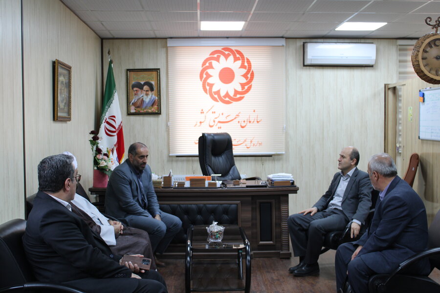 دیدار نماینده مردم شهرستان آستارا در مجلس شورای اسلامی با مدیرکل بهزیستی گیلان