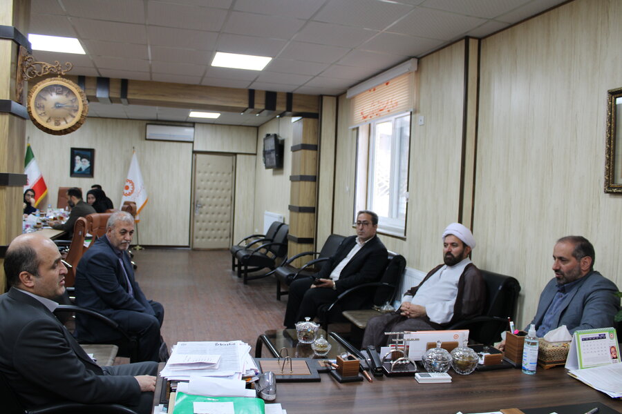 دیدار نماینده مردم شهرستان آستارا در مجلس شورای اسلامی با مدیرکل بهزیستی گیلان