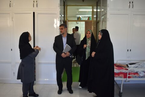 گزارش تصویری| بازدید هیئت نظارت قوه قضائیه از مراکز بهزیستی