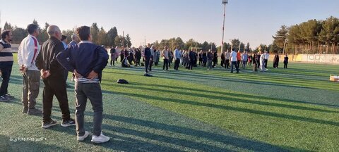 برگزاری برنامه ورزش همگانی  ویژه سالمندان شهربابک