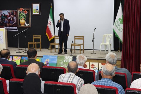 گرامیداشت هفته سالمندان در کانون پرورش فکری اهواز با حضور مدیرکل بهزیستی خوزستان