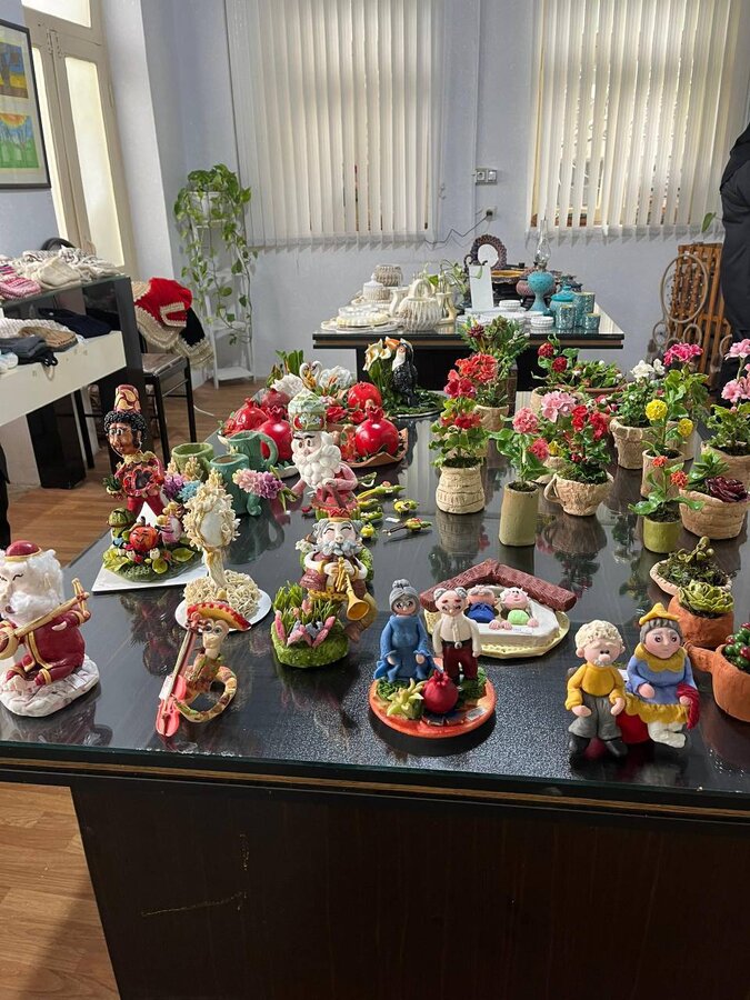 افتتاح نمایشگاه سالمندان