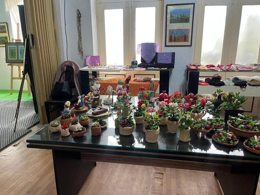 افتتاح نمایشگاه سالمندان