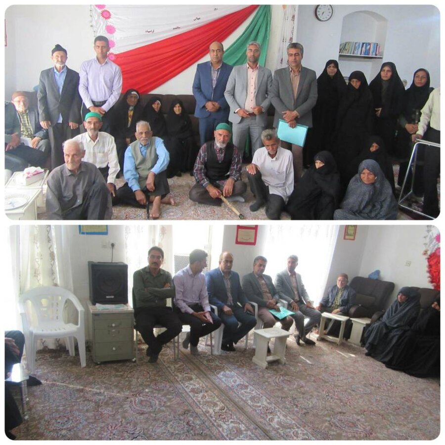 بازدید صمیمانه دادستان عمومی و انقلاب از مرکز سالمندان پارسایان شهرستان سرایان صورت پذیرفت