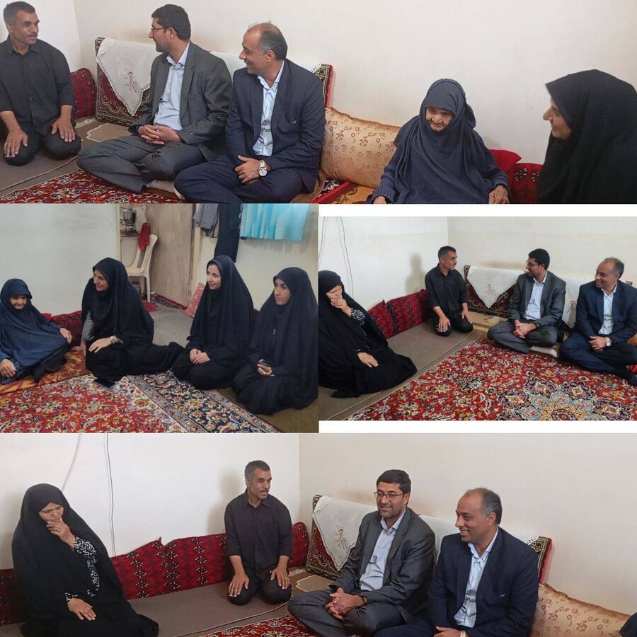 بمناسبت هفته سالمند؛ دیدار و دلجویی فرماندار شهرستان با سالمند تحت حمایت بهزیستی در شهر سربیشه
