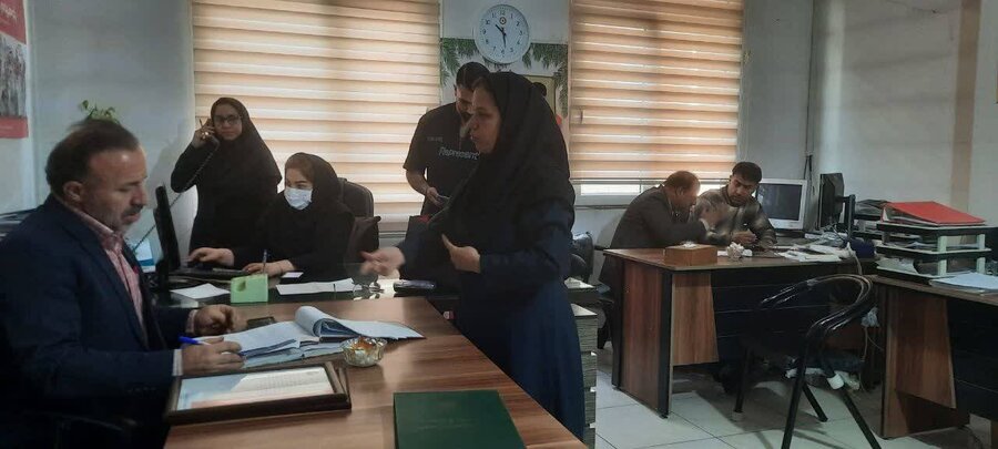 قرچک l بازدید تخصصی از مرکز مثبت زندگی طلوع سبز توسط معاونین و کارشناسان اداره بهزیستی