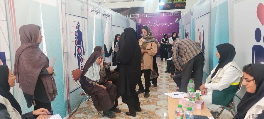 برگزاری اردوی جهادی درمانی در روستاهای همجوار معدن میدوک