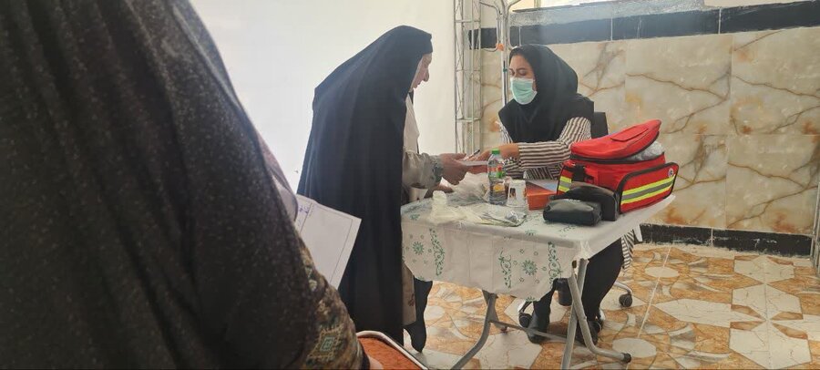 برگزاری اردوی جهادی درمانی در روستاهای همجوار معدن میدوک