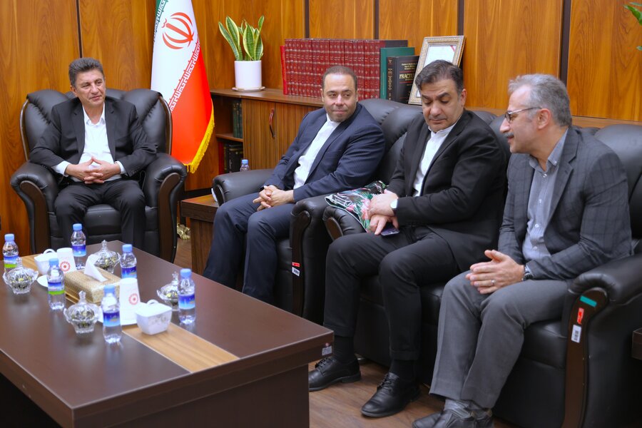 دیدار سرمربی تیم ملی ایران با رئیس سازمان بهزیستی کشور