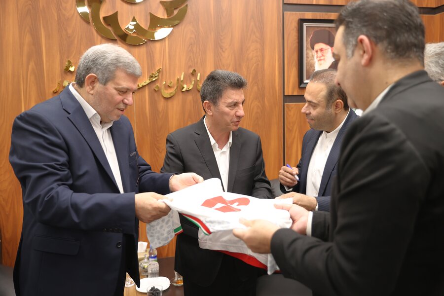 دیدار سرمربی تیم ملی ایران با رئیس سازمان بهزیستی کشور