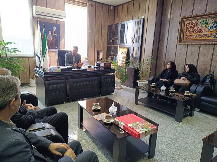 شهریار | دیدار سرپرست اداره بهزیستی شهرستان با دادستان شهرستان برای تسهیل همکاری‌های اجتماعی