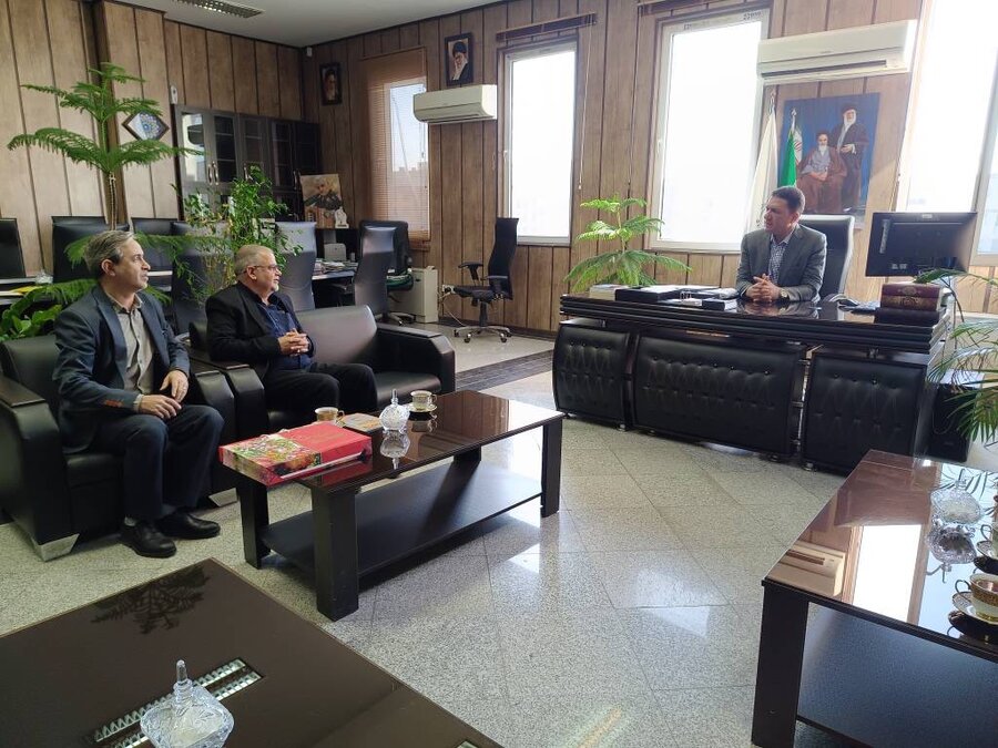 شهریار | دیدار سرپرست اداره بهزیستی شهرستان با دادستان شهرستان برای تسهیل همکاری‌های اجتماعی