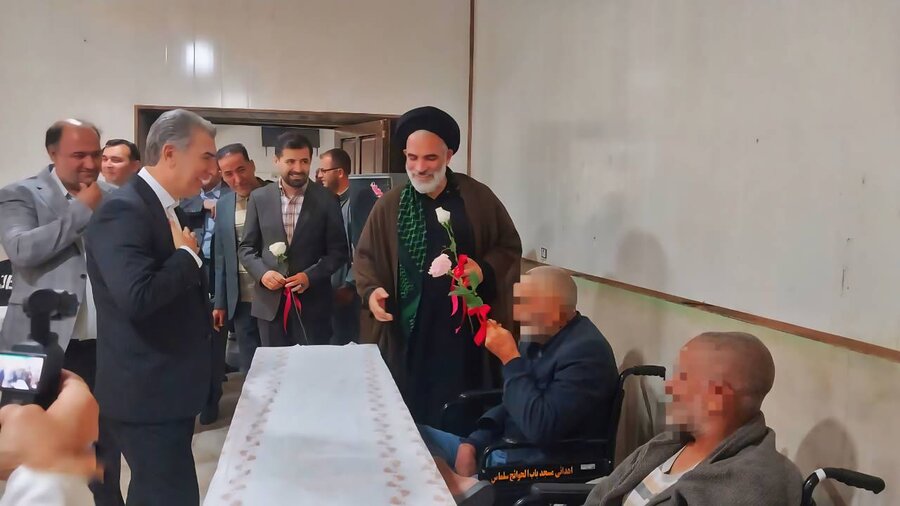 دیدار مسئولان شهرستان سلماس با سالمندان مرکز فاطمه الزهرا