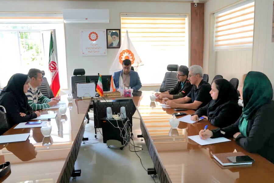 برگزاری کارگاه آموزشی و بازآموزی ورزش ویژه سالمندان در اداره بهزیستی مهاباد