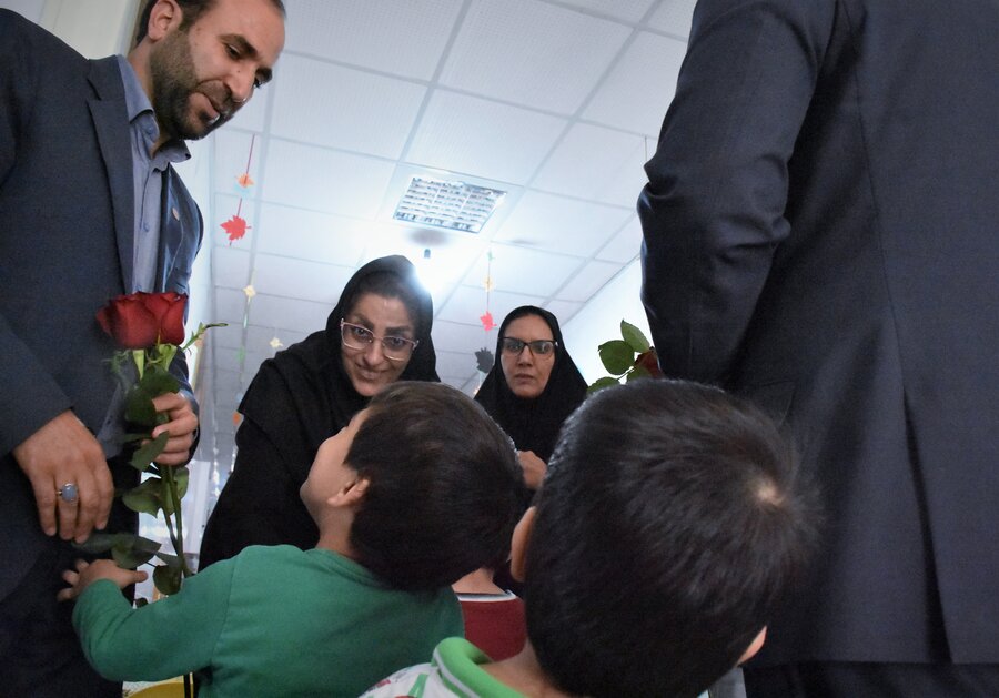 بازدید مشترک مسئولان بهزیستی و دادگستری از شیرخوارگاه معتضدی