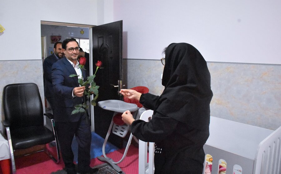 بازدید مشترک مسئولان بهزیستی و دادگستری از شیرخوارگاه معتضدی