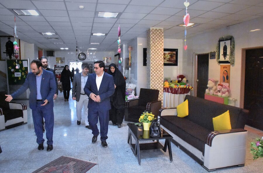 بازدید مشترک مسئولان بهزیستی و دادگستری از شیرخوارگاه معتضدی