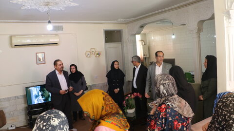 بازدید سرپرست اداره کل بهزیستی استان خراسان شمالی از مراکزشبانه روزی شهرستان شیروان