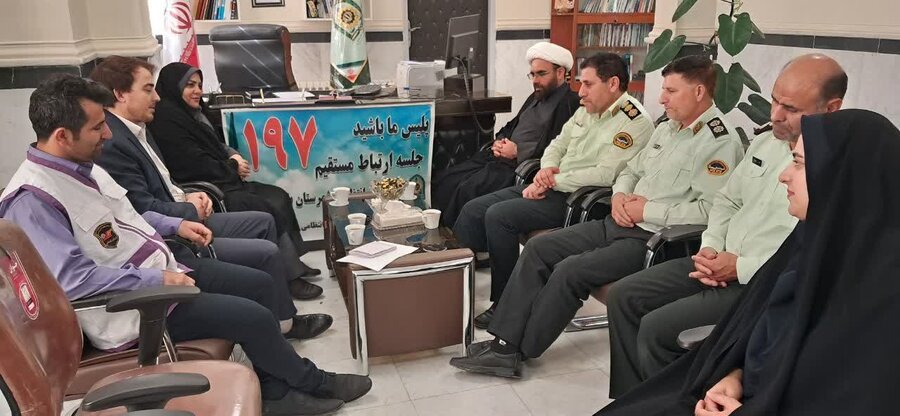 گرمی| تبریک هفته نیروی انتظامی و تأکید بر همکاری همه‌جانبه دو دستگاه در شهرستان گرمی
