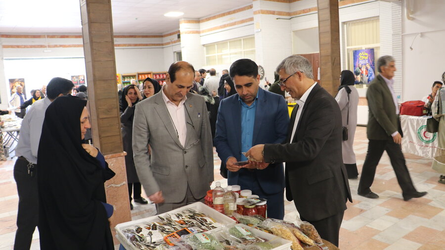 برگزاری مراسم گرامیداشت تکریم و منزلت سالمندان شهرستان در شهرستان شیروان 