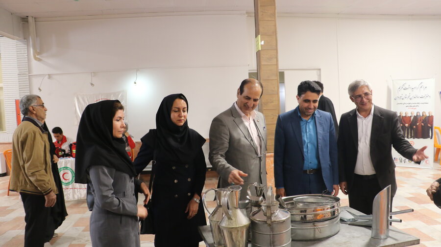 برگزاری مراسم گرامیداشت تکریم و منزلت سالمندان شهرستان در شهرستان شیروان